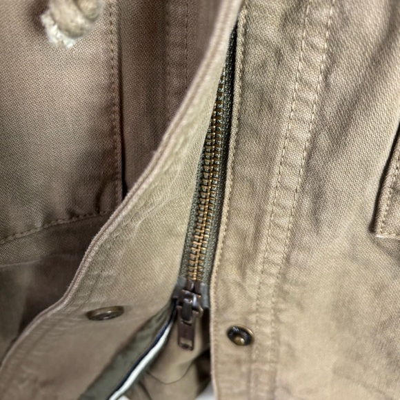 Marine Layer Olive Green Elle Women's‎ 100% Cotton Utility Jacket Size XS - Picture 4 of 16